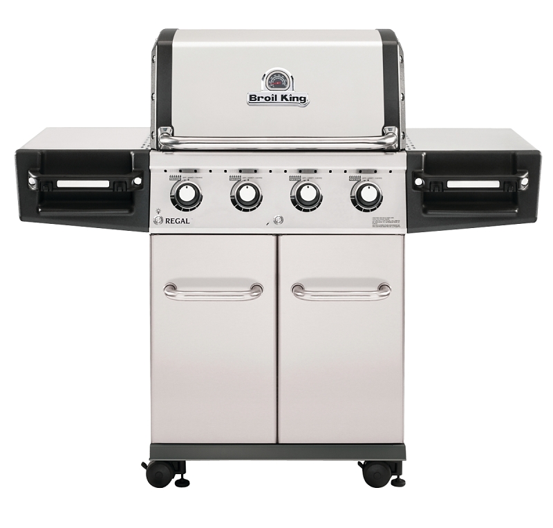 Broil King Regal Series 956314 Gas Grill, 56.3 in L x 24.8 in W x 49.2 in H Dimensons, Stainless Steel