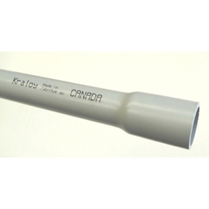 IPEX 032920 Conduit, 2.6 in OD, 10 ft L, SCH 40, PVC