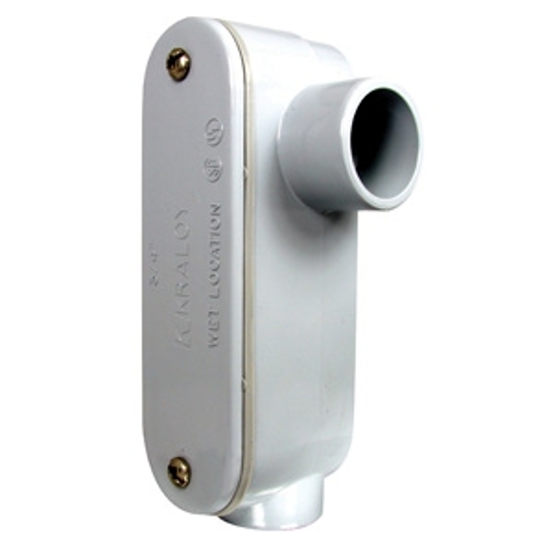 IPEX 078153 Access Fitting, 3/4 in Hub, 5-1/4 in OAL, PVC