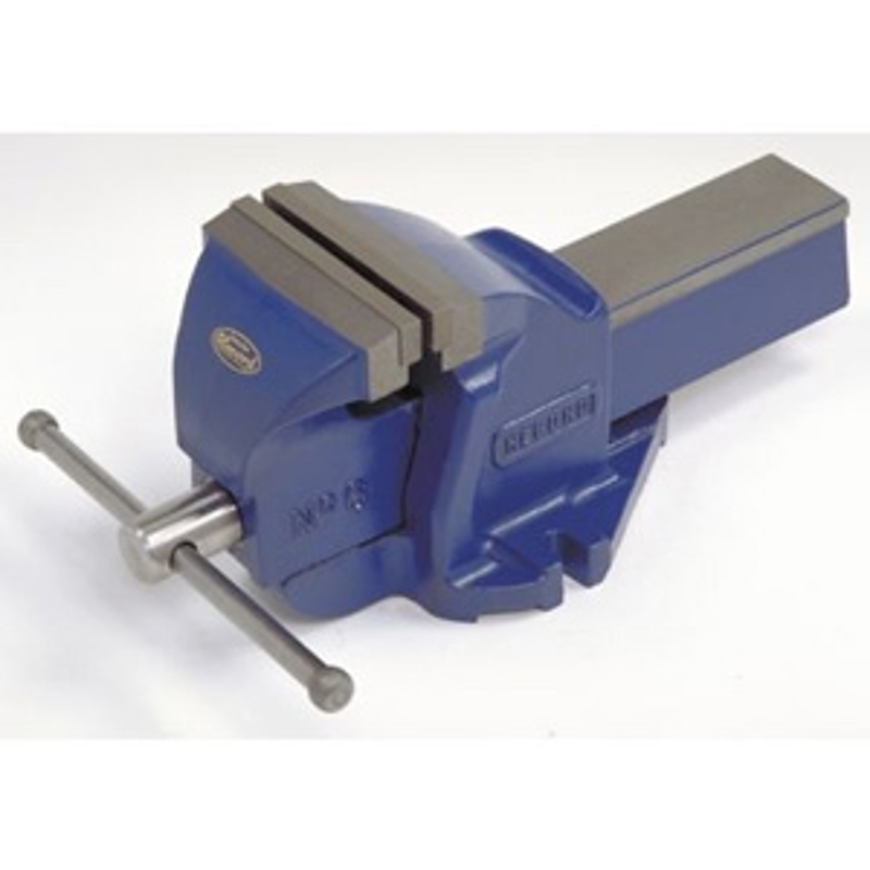 Irwin 6 Mechanics Vise, 6 in W Jaw, 3-1/2 in D Throat, Steel, Rotating Jaw