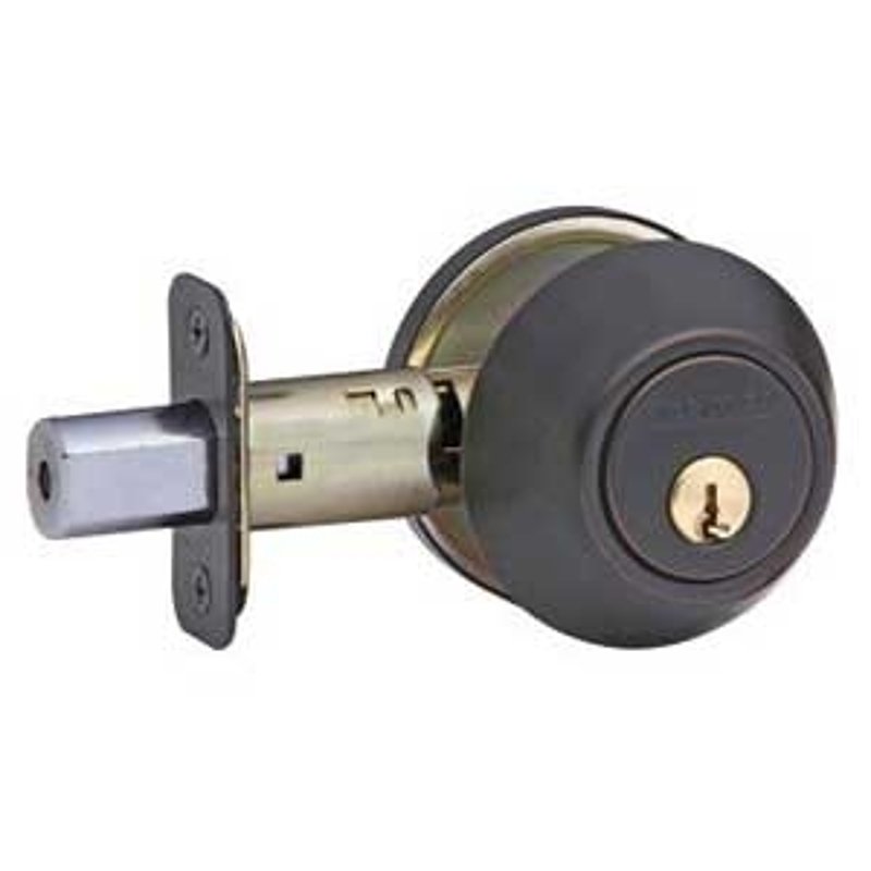 Taymor Professional Series 34-FV416BLK Deadbolt, 3 Grade, Matte, 2-3/8 to 2-3/4 in Backset, WR5 Keyway