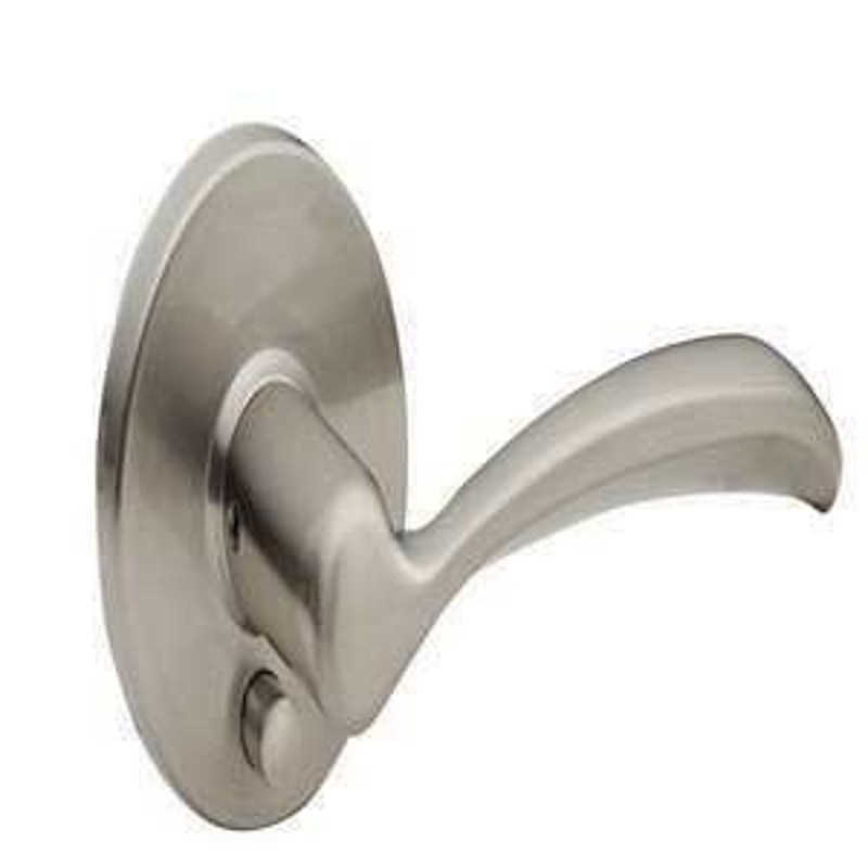 Taymor Professional Series 31-FV004534SN Lockset, Lever Handle, Metal, Satin Nickel, 2-3/8 to 2-3/4 in Backset