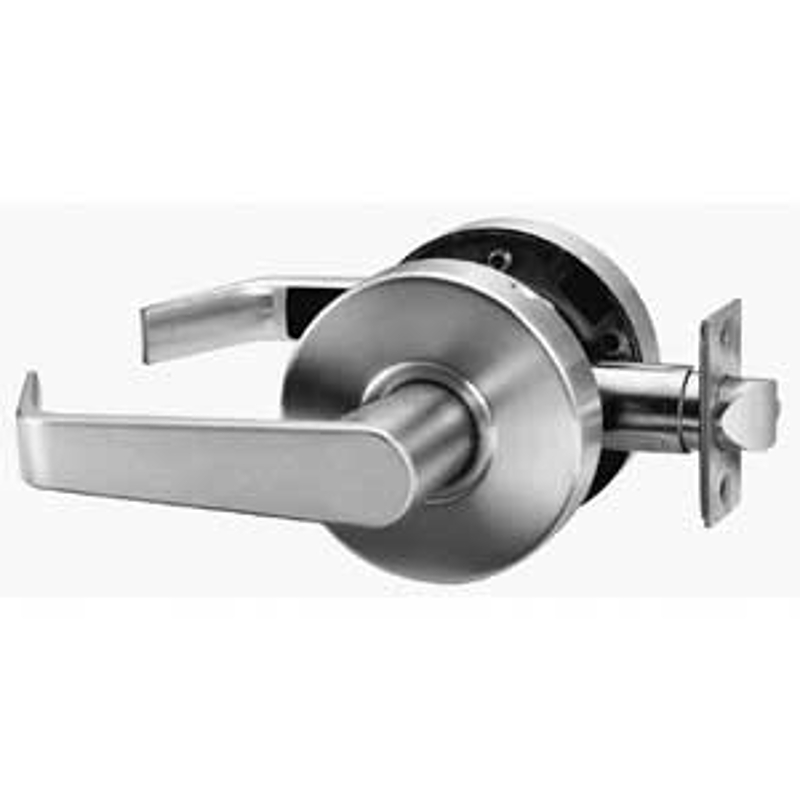 Taymor Professional Series 32-7953 Door Lock, Lever Handle, Satin Chrome, SC4 Keyway, Commercial, 2 Grade