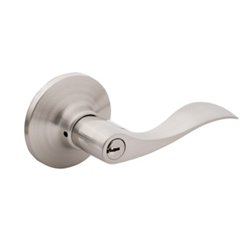 Taymor EPIC Series 35-CV3610C Entry Lever, Satin Nickel, Metal, Residential, 3 Grade