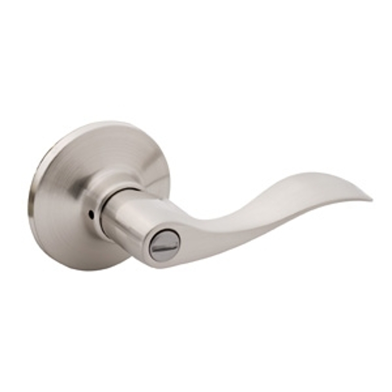 Taymor EPIC Series 35-CV3603B Passage Lever, Satin Nickel, Metal, Residential, Reversible Hand, 3 Grade