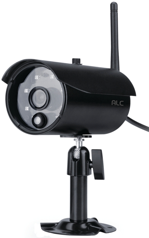 ALC AWSC36 Wireless Surveillance Camera, 60 deg View, Night Vision: 50 ft, Metal Housing Material