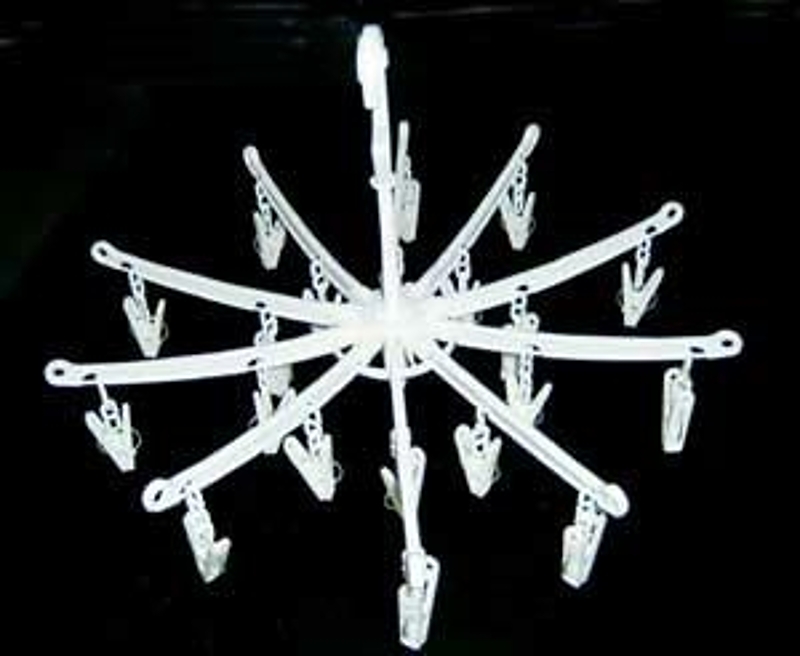 Ben-Mor CS78174 Peg Dryer, Plastic, White