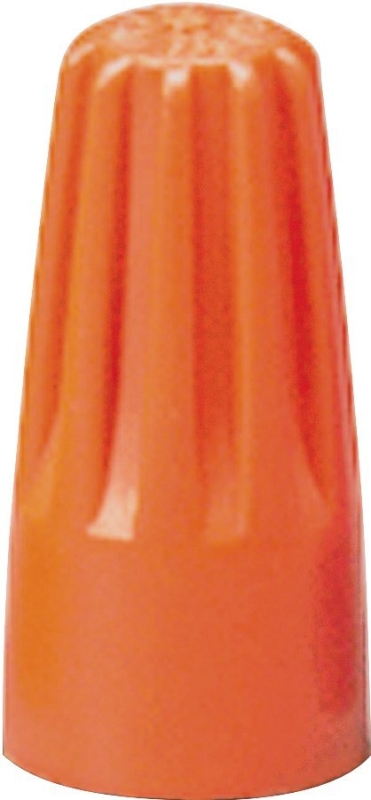GB WireGard GB-3 10-003 Wire Connector, 22 to 14 AWG Wire, Steel Contact, Polypropylene Housing Material, Orange