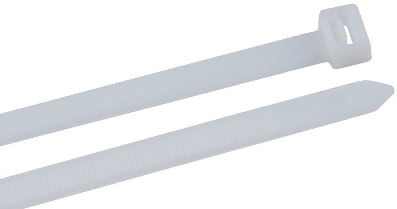 GB 45-548 Cable Tie, 6/6 Nylon, Natural