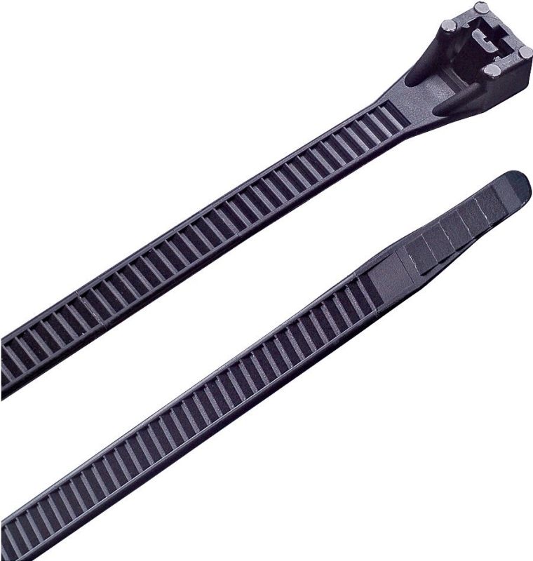 GB 46-436UVB Cable Tie, 6/6 Nylon, Black