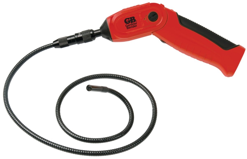 GB WIC-100 Wireless Inspection Camera, 500 V, 640 x 480 pixel Display Resolution, Includes: Hook, Magnet and Mirror