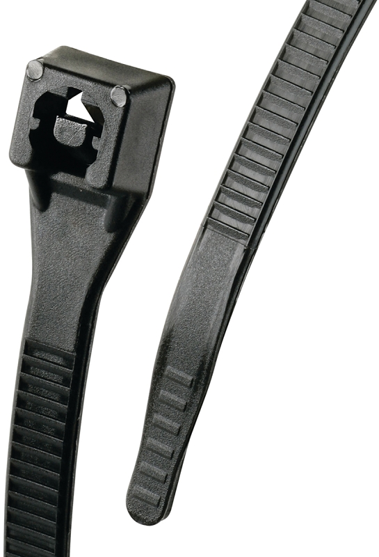 GB Xtreme 45-314UVBFZ Cable Tie, Nylon, Black