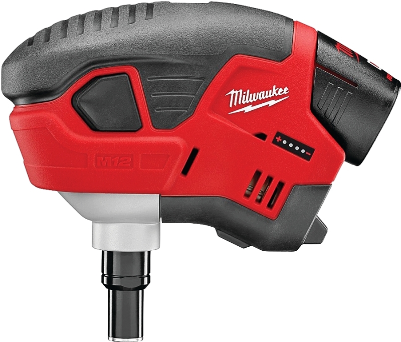Milwaukee 2458-21 Nailer Kit, Battery Included, 12 V, 1.5 Ah, 6D to 16D ga Nail, 1 to 3-1/2 in Fastener
