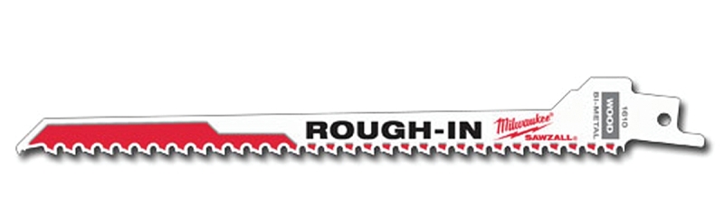 Milwaukee 48-00-5017 Reciprocating Saw Blade, 3/4 in W, 12 in L, 6 TPI