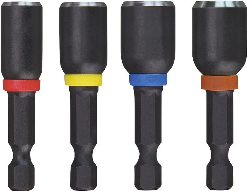 Milwaukee 49-66-4562 Nut Driver Set, 4-Piece, Magnetic, Steel