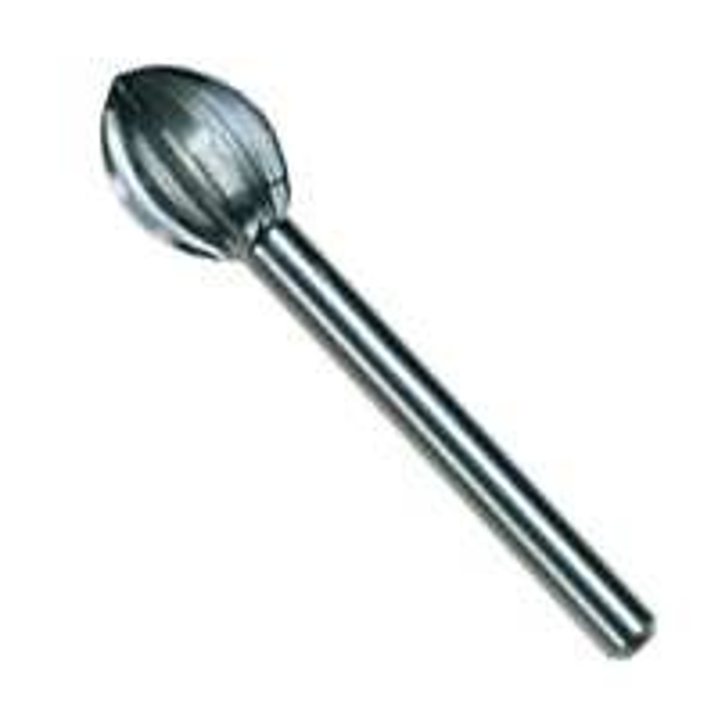 DREMEL 144 Cutter, 5/16 in Dia, 1-1/2 in L, 1/8 in Dia Shank, HSS