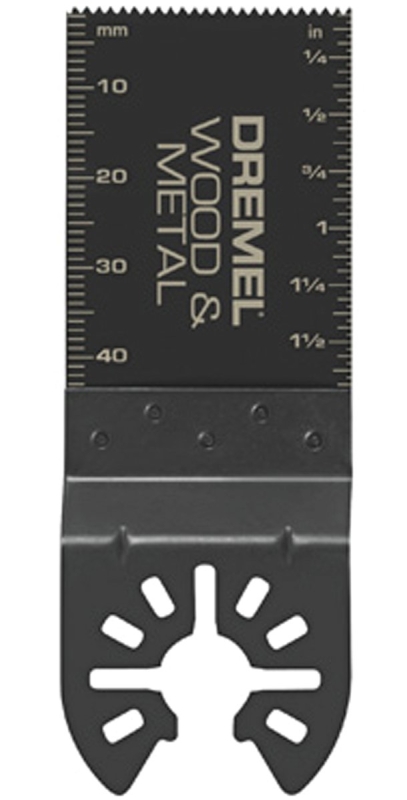 DREMEL MM482 Oscillating Blade, 1-5/8 in D Cutting, Bi-Metal