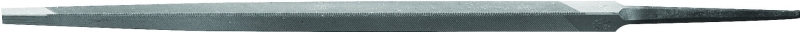 Crescent Nicholson 14224MN Slim File, Triangular Profile, American Taper Pattern, Single Cut, 6 in L Blade, 1 in W Blade