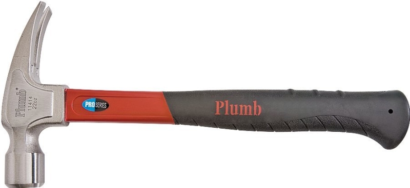 Plumb Pak 11414N Hammer, 22 oz Head, Premium, Rip Claw Head, 13-1/2 in OAL