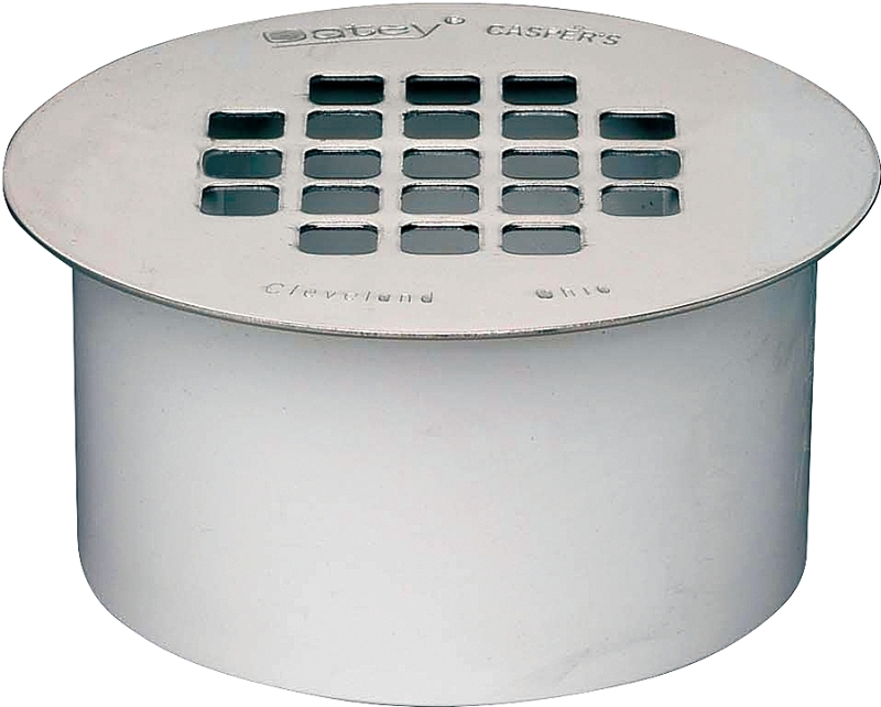 Oatey 43565 Floor Drain, PVC, For: SCH 40 DWV PVC Pipes