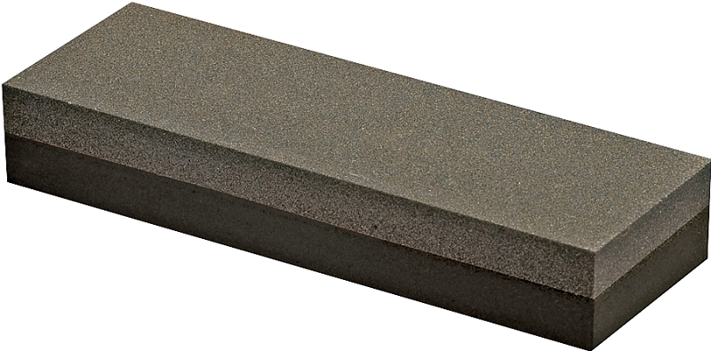 NORTON 85450 Benchstone, 6 in L, 2 in W, 1 in Thick, Coarse/Fine, Silicone Carbide Abrasive