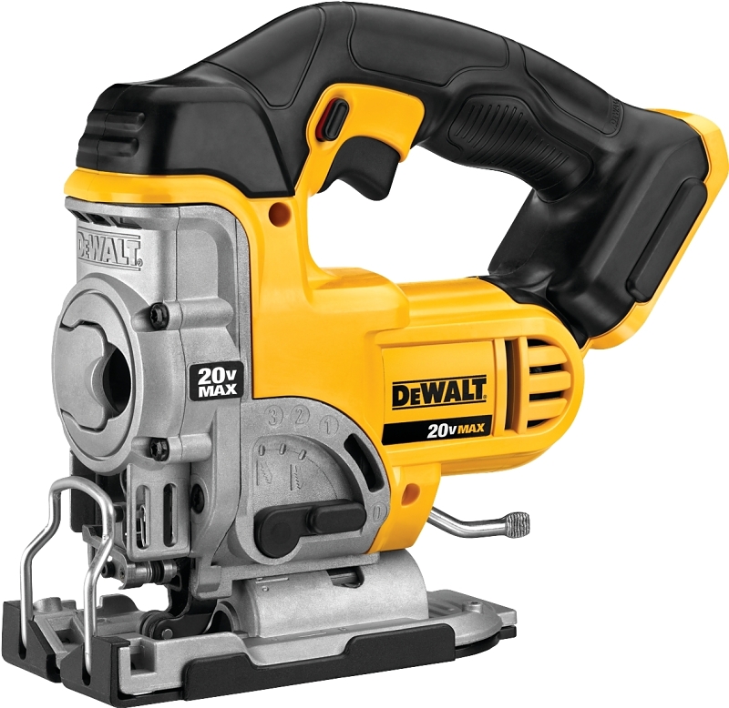 DeWALT DCS331B Jig Saw, Tool Only, 20 V, 3 Ah, 1 in L Stroke, 0 to 3000 spm, Includes: (2) Blades