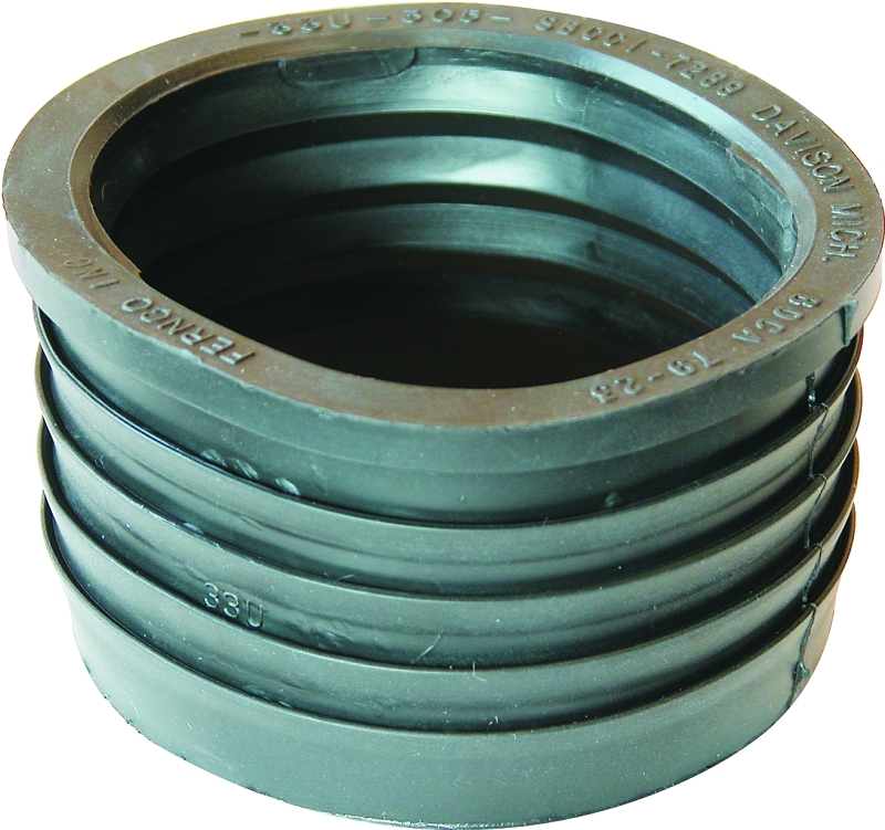 FERNCO P33U-305 Donut, 3 in, SV x Hub, SCH 40 Schedule, 4.3 psi Pressure