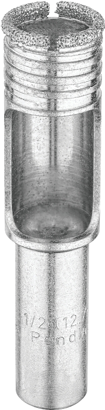 DeWALT DW5578 Drill Bit, 1/2 in Dia, 2-1/4 in OAL, Spiral Flute, 3/8 in Dia Shank, Round Shank