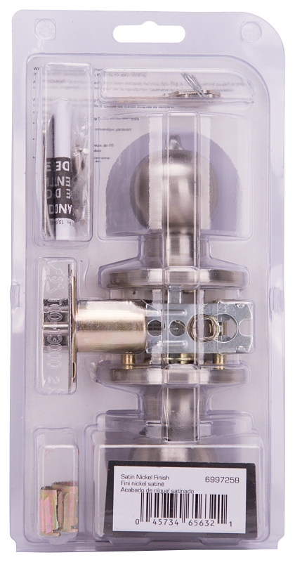 ProSource TYLP00V-PS Entry Knob, Brass, KW1, KA3 Keyway, 3 Grade
