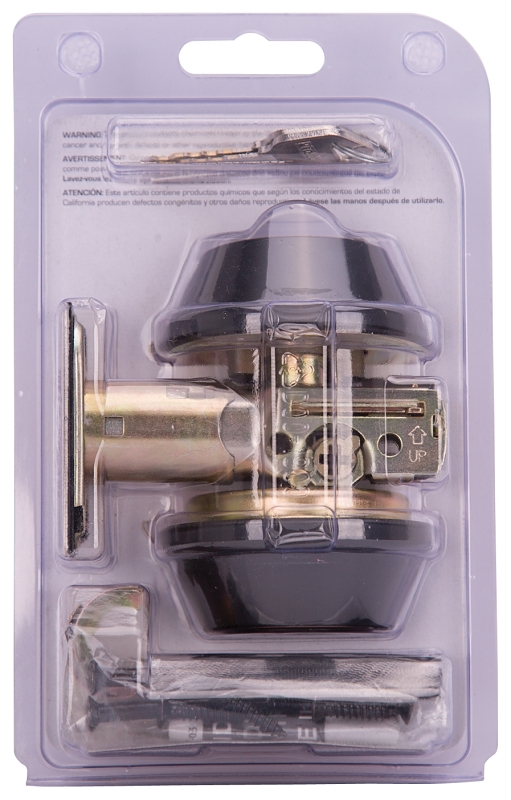 ProSource DBX2V-PS Deadbolt, 3 Grade, Aged Bronze, 2-3/8 to 2-3/4 in Backset, KW1 Keyway, 1-3/8 to 1-3/4 in Thick Door