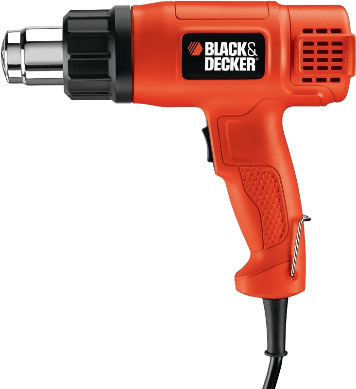 Black+Decker HG1300 Dual Temperature Heat Gun, 11.25 A, 12 cfm Air, 750 to 1000 deg F