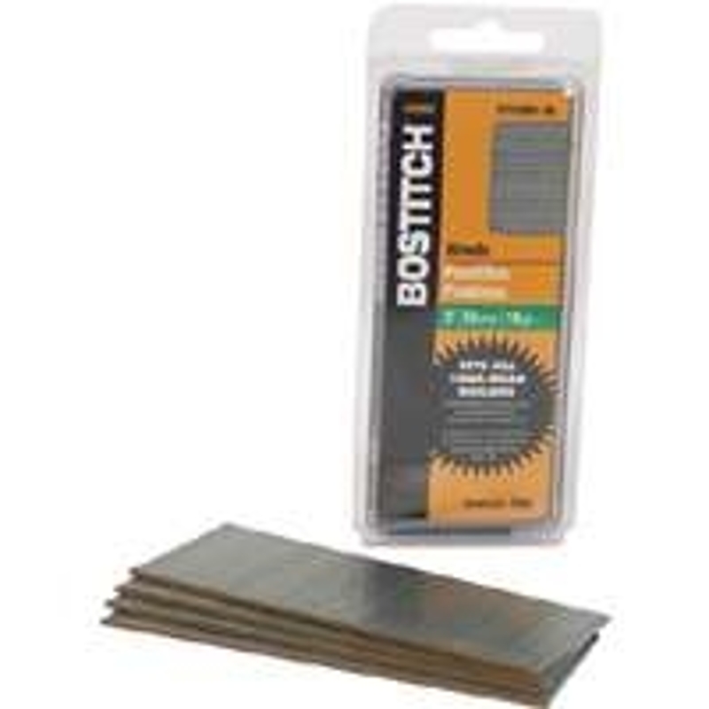 Bostitch BT1345B-1M Nail, 1-3/4 in L, 18 Gauge, Steel, Coated, Brad Head, Smooth Shank