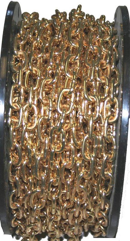 Ben-Mor 51021 Twist Link Chain, #4, 100 ft L, 200 lb Working