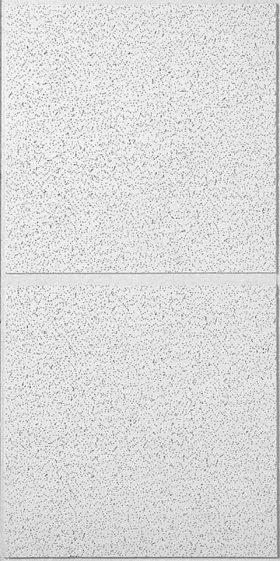 USG R2742N Ceiling Panel, 4 ft L, 2 ft W, 3/4 in Thick, Mineral Fiber, White