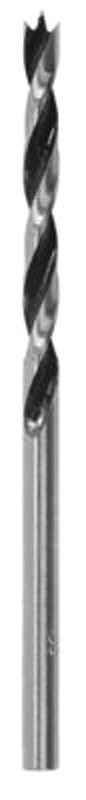 IRWIN 49612 Drill Bit, 1/8 in Dia, 2-9/16 in OAL, Spiral Flute, 2-Flute, 1/8 in Dia Shank, Reduced Shank