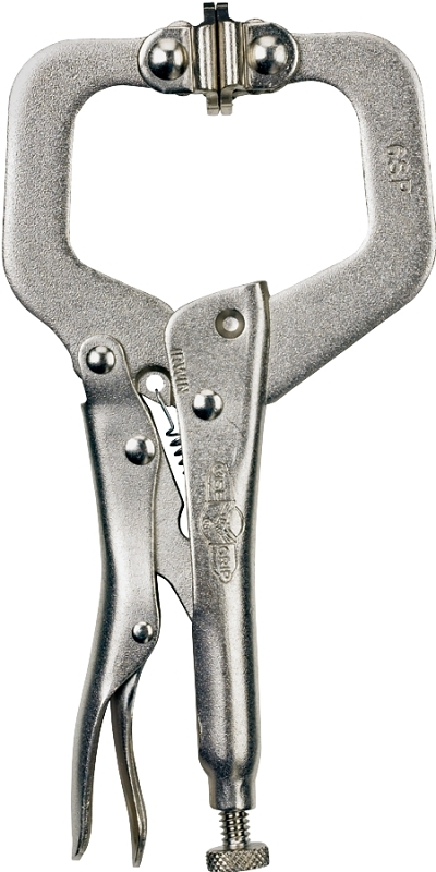 IRWIN 20 C-Clamp, 1000 lb Clamping, 3-3/8 in Max Opening Size, 2-5/8 in D Throat, Steel Body