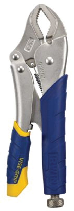 Irwin Vise-Grip Fast Release Series IRHT82573 Locking Plier, 10 in OAL, Blue Handle, Comfort Grip Handle