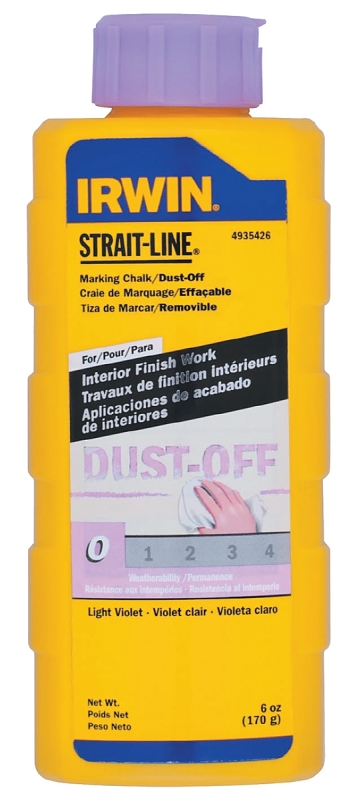 IRWIN 4935426 Marking Chalk Refill, Light Violet