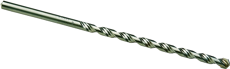 IRWIN 326001 Rotary Hammer Drill Bit, 5/32 in Dia, 6 in OAL, Percussion, Twist Flute, 2-Flute, 5/32 in Dia Shank