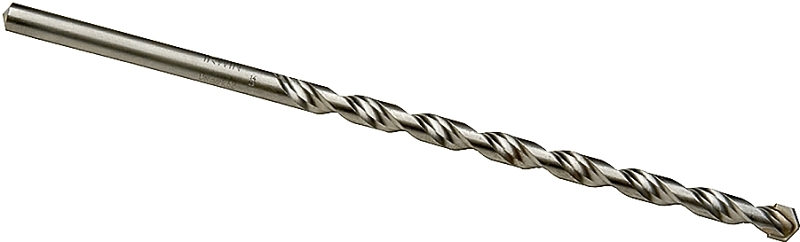 IRWIN 326009 Rotary Hammer Drill Bit, 5/16 in Dia, 6 in OAL, Percussion, Twist Flute, 2-Flute, 5/16 in Dia Shank