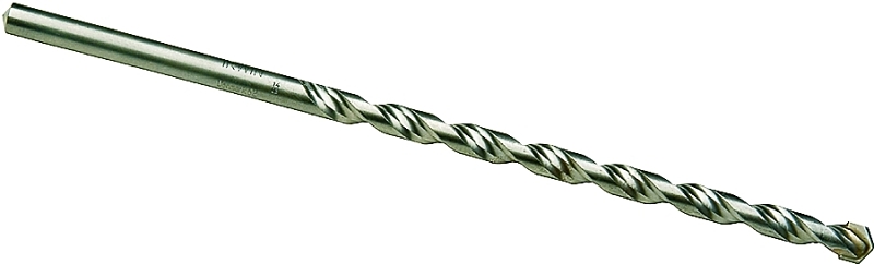 IRWIN 326015 Rotary Hammer Drill Bit, 1/2 in Dia, 6 in OAL, Percussion, Twist Flute, 2-Flute, 1/2 in Dia Shank