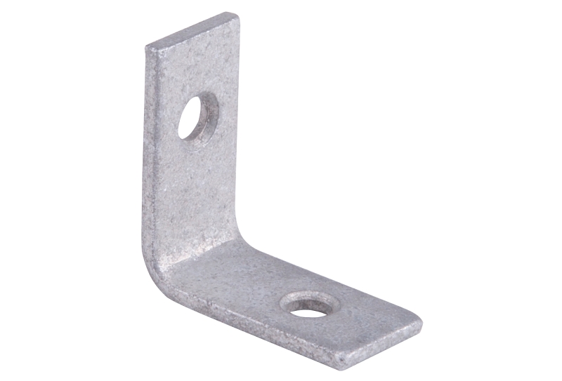 ProSource CB-G01-C4PS Corner Brace, 1 in L, 1 in W, 1/2 in H, Galvanized Steel, Galvanized, 1.8 mm Thick Material