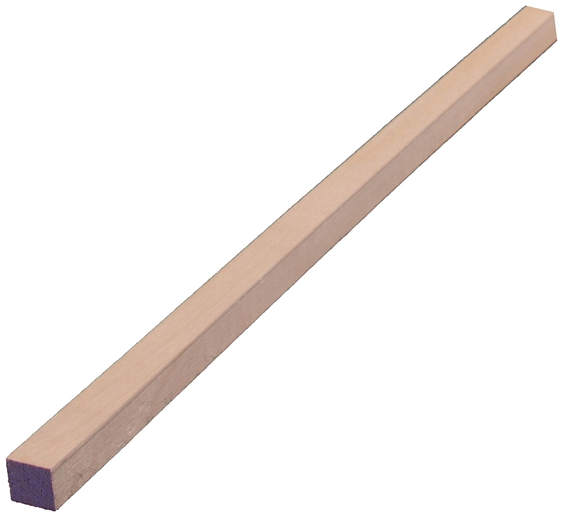 ALEXANDRIA Moulding 02812-R0036C1 Poplar Dowel, Square, 36 in L, Hardwood
