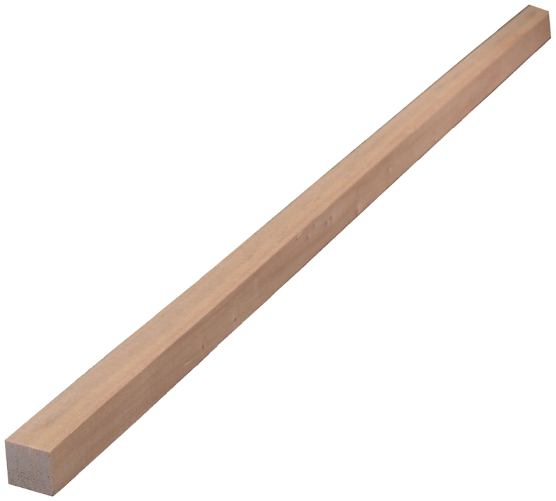 ALEXANDRIA Moulding 02858-R0036C1 Square Dowel, 5/8 in Dia, 36 in L, Ramin Wood