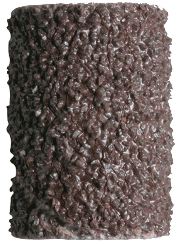DREMEL 431 Sanding Band, 1/2 in Dia Drum, 1/8 in Dia Shank, 60 Grit, Coarse, Aluminum Oxide Abrasive