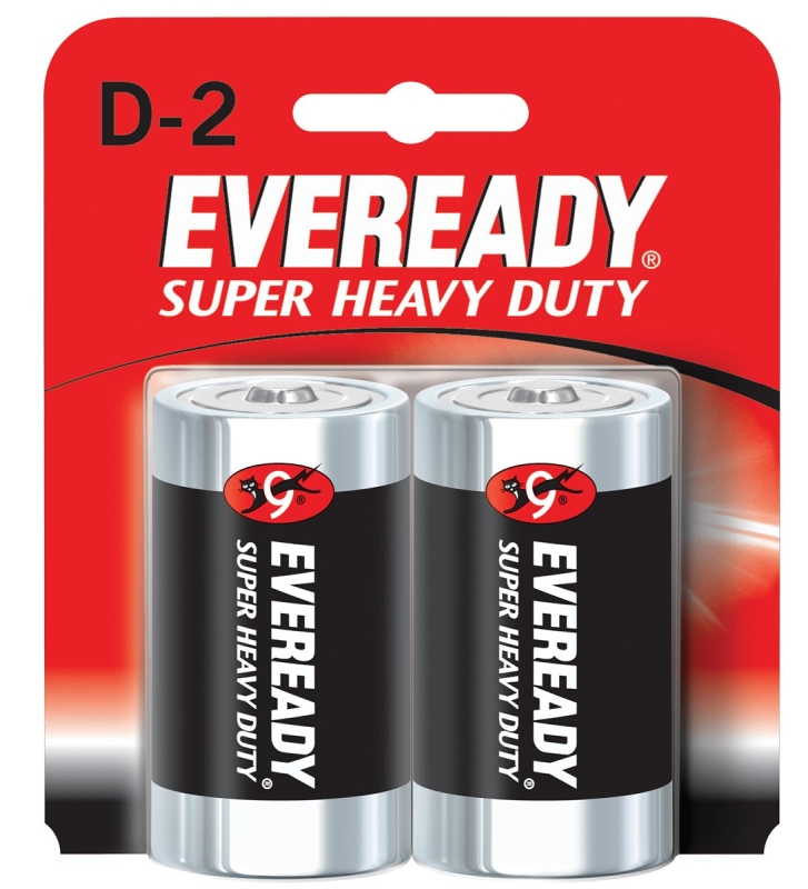 Energizer 1250SW-2 Battery, 1.5 V Battery, 800 mAh, D Battery, Zinc, Manganese Dioxide