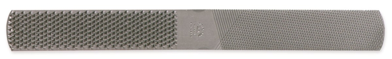 Crescent Nicholson 21870NNN 4-in-1 Rasp and File, Flat/Half-Round Profile, Double, Rasp, Single Cut, 9 in L Blade