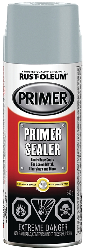 Rust-Oleum Automotive 257738 Primer Sealer, 340 g, Can, Gray, Liquid
