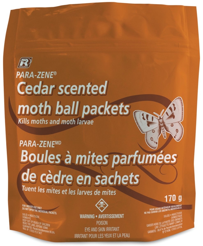 Recochem PARA-ZENE 10-861 Moth Ball, 170 g, Cedar