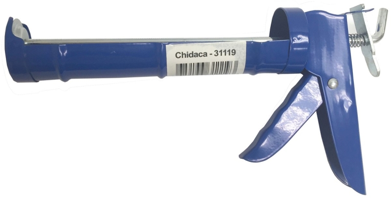 Chidaca 31119 Caulking Gun, 300 to 320 mL Cartridge, Half-Cylindrical Cartridge